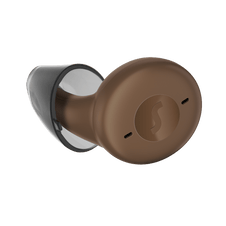 Signia Active Pro IX – Hörgerät in Braun mit ClickSleeve 3.0 in Grösse S