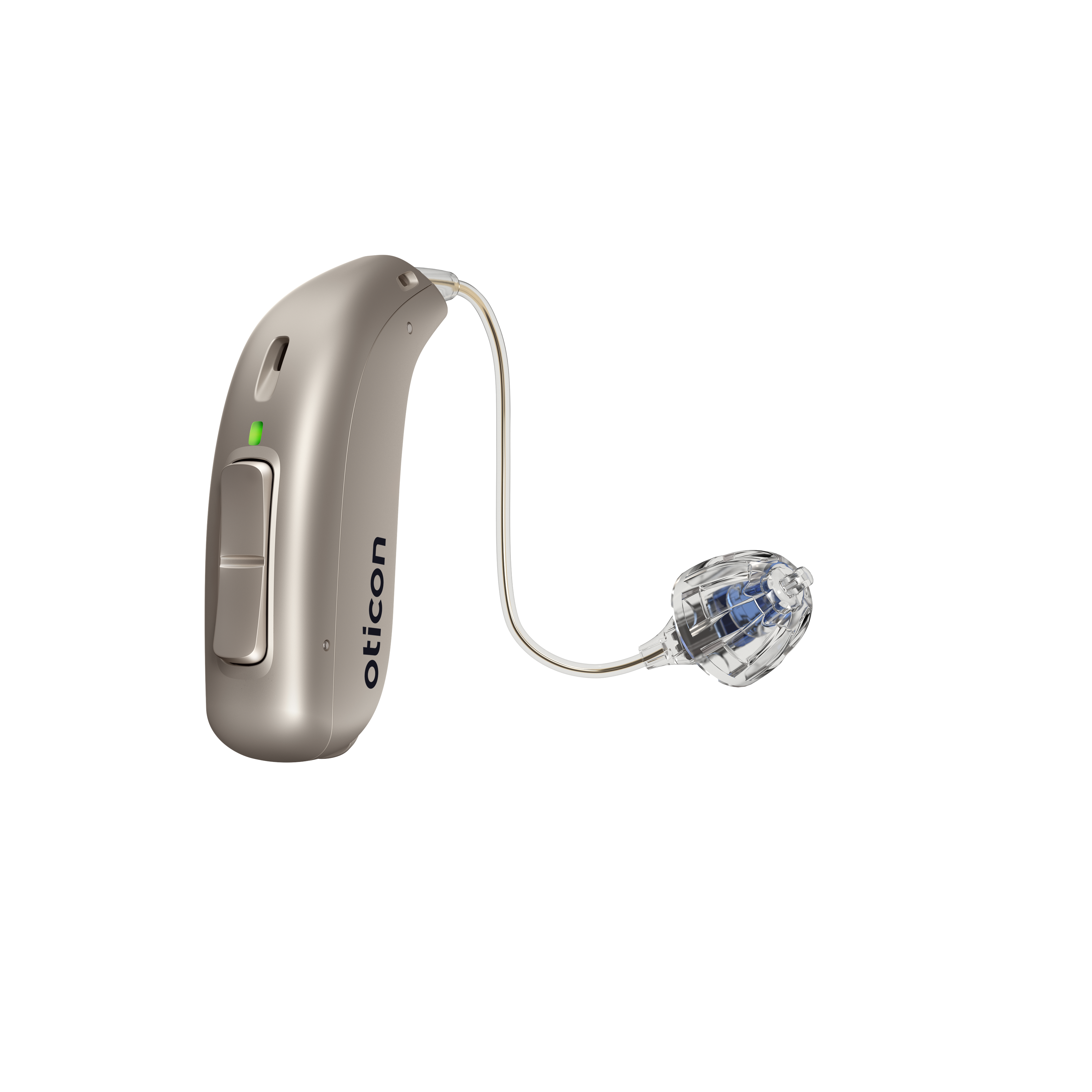 Oticon Verit miniRITE T – Hörgerät in der Farbvariante Quarzsand