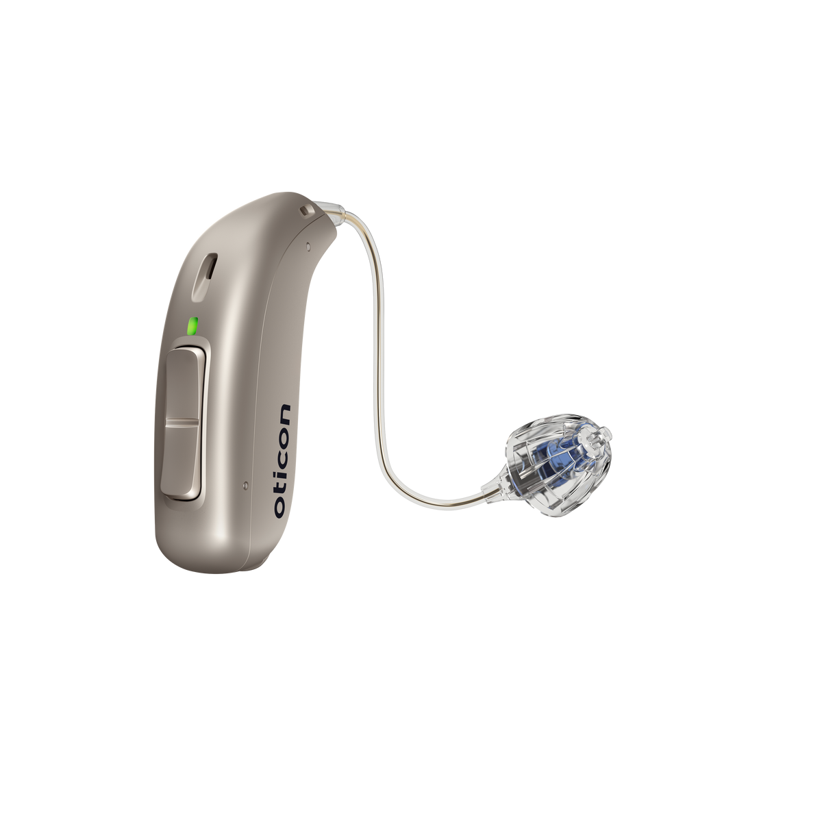 Oticon Verit miniRITE T – Hörgerät in der Farbvariante Quarzsand
