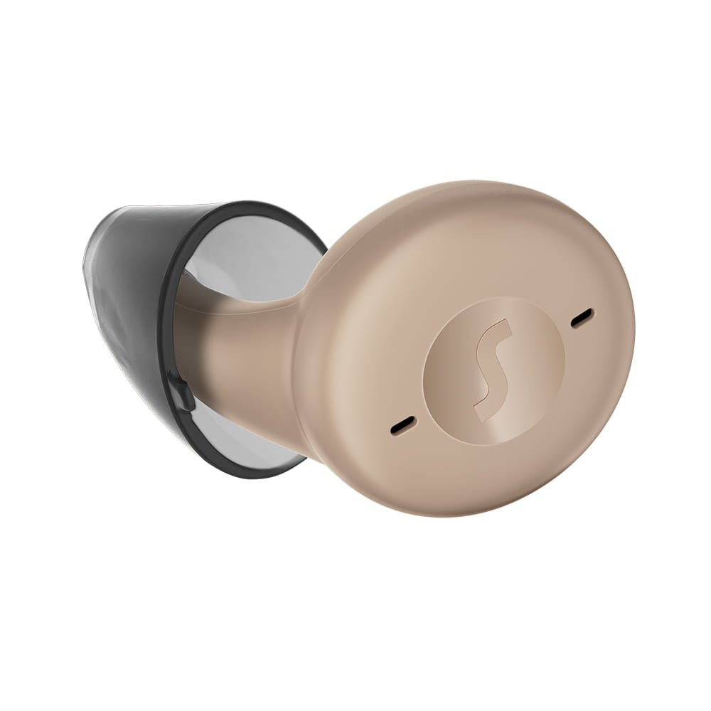 Signia Active Pro IX – Hörgerät in Beige mit ClickSleeve 3.0 in Grösse S