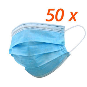 Hygienemaske (Mund-Nasen-Schutz) - 50 Stk. CE-zertifiziert